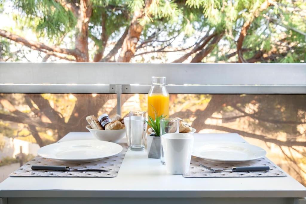 Residence Bord De Mer-Terasse-Plage Prado David Marseille Luaran gambar