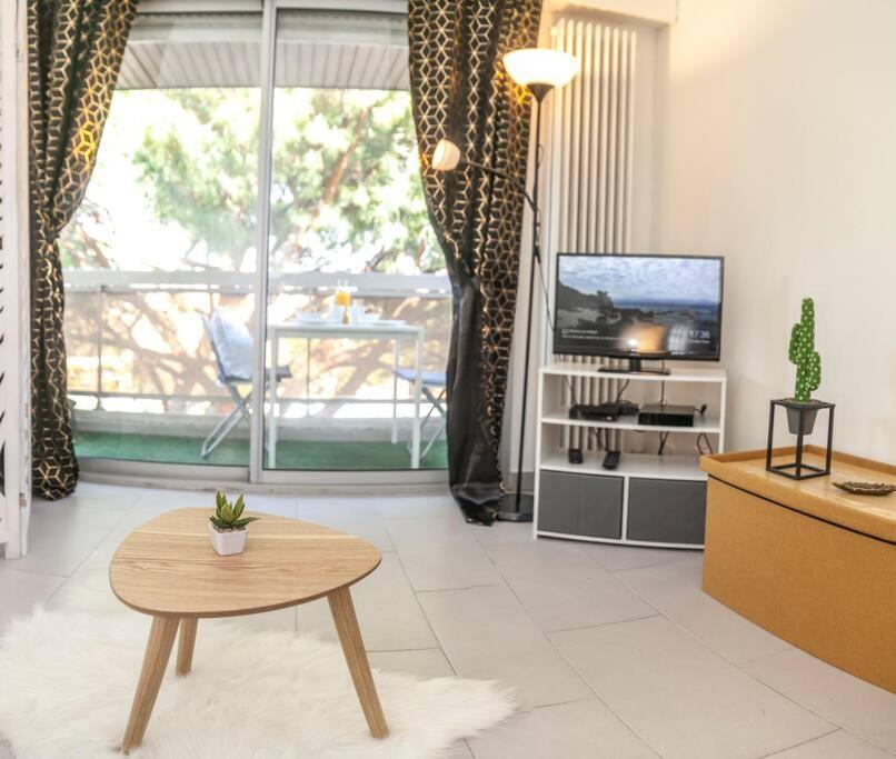 Residence Bord De Mer-Terasse-Plage Prado David Marseille Luaran gambar